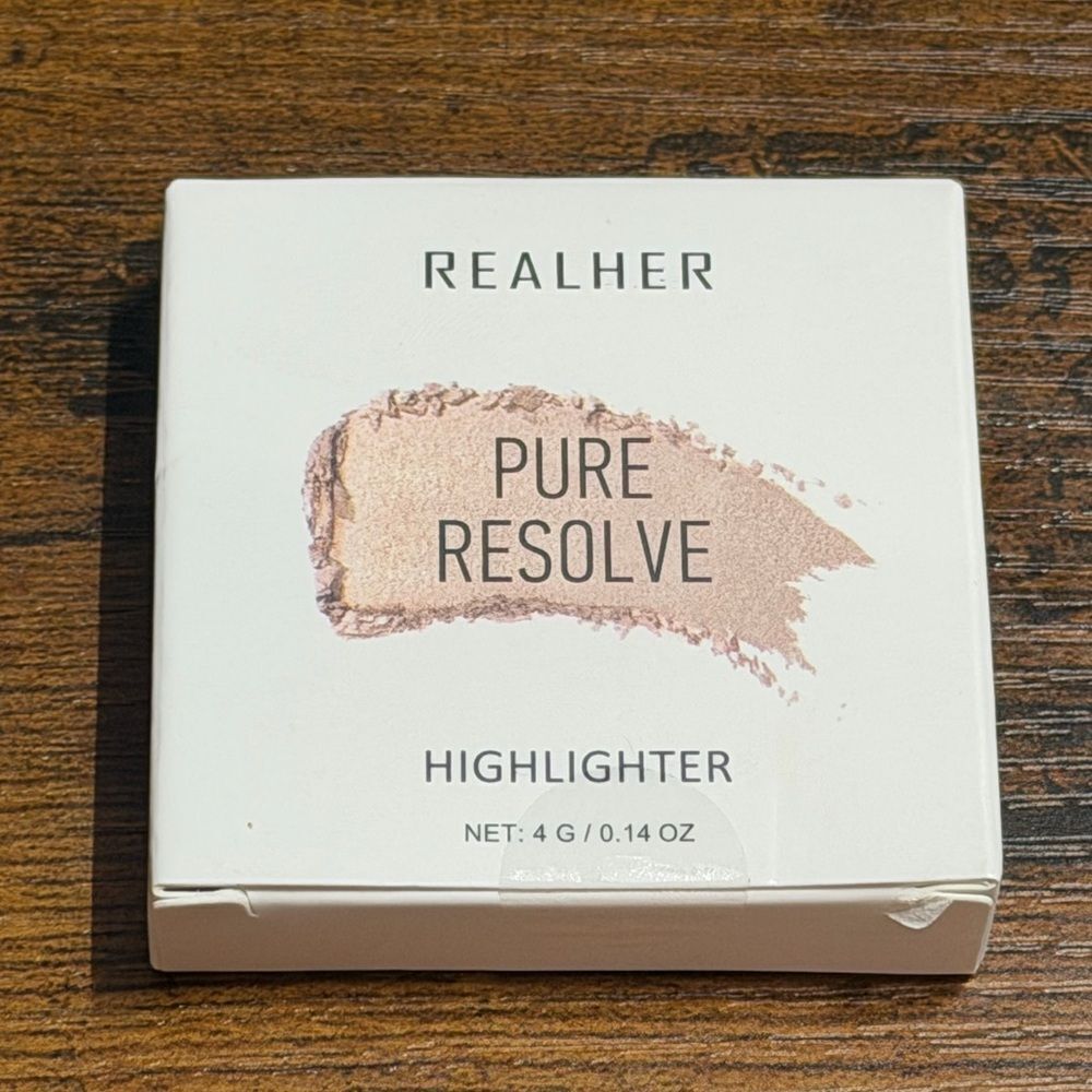 ✨ RealHer Pure Resolve Highlighter Brand New in Box - Picture 3 of 8